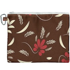 Sfolk Flowers Print Floral Pattern Ethnic Art Canvas Cosmetic Bag (xxxl) by Eskimos