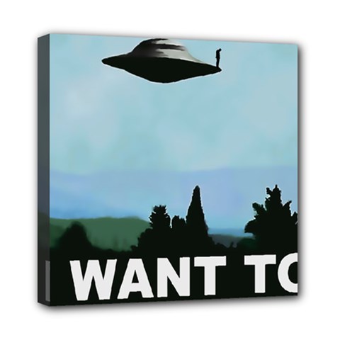 I Want To Leave Poster Mini Canvas 8  X 8  (stretched) by Casemiro