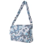 Camouflageblancbleu Full Print Messenger Bag (S)