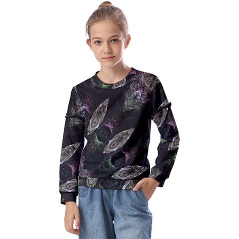 Theo Kids  Long Sleeve Tee With Frill  by MRNStudios