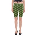 Weed Pattern Yoga Cropped Leggings View1