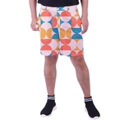 Geometric Pattern Men s Pocket Shorts