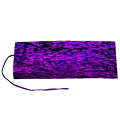 Magenta Waves Flow Series 2 Roll Up Canvas Pencil Holder (s) by DimitriosArt