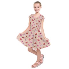 Sweet Heart Kids  Short Sleeve Dress by SychEva