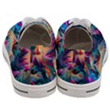 Colorful mountains Men s Low Top Canvas Sneakers View4
