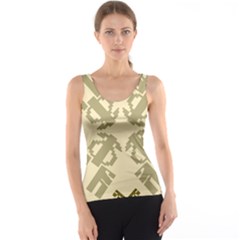 Abstract Pattern Geometric Backgrounds   Tank Top by Eskimos