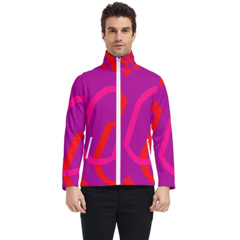 Abstract Pattern Geometric Backgrounds   Men s Bomber Jacket by Eskimos