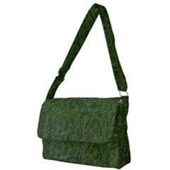 Green Carpet Full Print Messenger Bag (l)