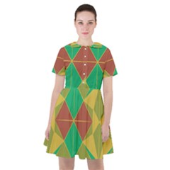 Abstract Pattern Geometric Backgrounds   Sailor Dress by Eskimos