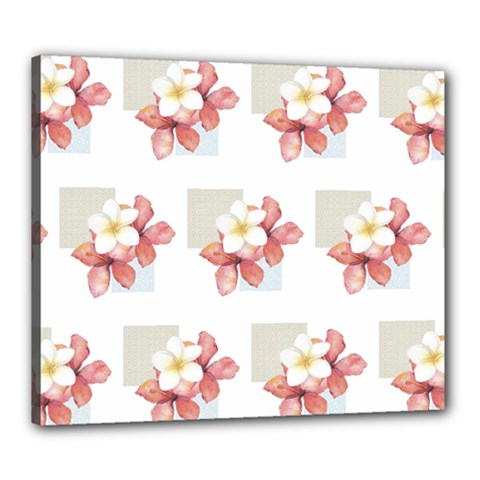 Floral Canvas 24  X 20  (stretched) by Sparkle
