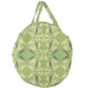 Abstract pattern geometric backgrounds   Giant Round Zipper Tote View1