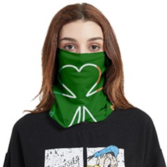 Shamrock Irish Clover St Patrick Face Covering Bandana (two Sides) by yoursparklingshop