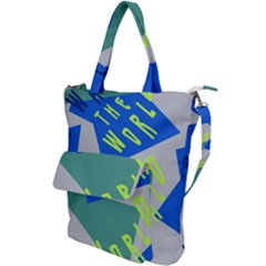 Abstract Pattern Geometric Backgrounds   Shoulder Tote Bag by Eskimos