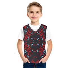 Abstract Pattern Geometric Backgrounds   Kids  Basketball Tank Top by Eskimos