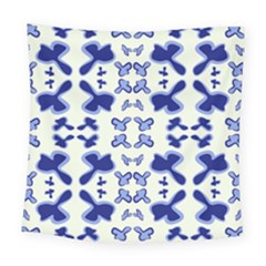 Abstract Pattern Geometric Backgrounds   Square Tapestry (large) by Eskimos