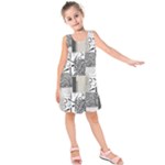 Abstract Pattern Kids  Sleeveless Dress