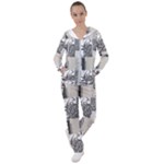 Abstract Pattern Women s Tracksuit