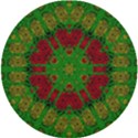 Peacock Lace So Tropical UV Print Round Tile Coaster View1