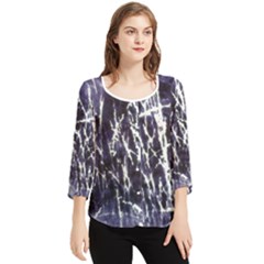 Abstract Light Games 5 Chiffon Quarter Sleeve Blouse by DimitriosArt