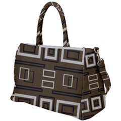 Abstract Pattern Geometric Backgrounds   Duffel Travel Bag by Eskimos
