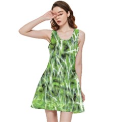 Green Desire Inside Out Racerback Dress by DimitriosArt