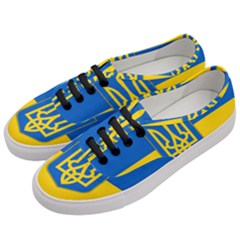 Flag Of Ukraine Coat Of Arms Women s Classic Low Top Sneakers by abbeyz71