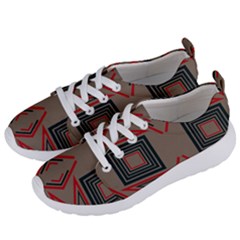 Abstract Pattern Geometric Backgrounds   Women s Lightweight Sports Shoes by Eskimos