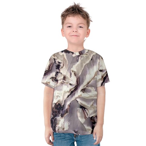 Abstract Wannabe Two Kids  Cotton Tee by MRNStudios