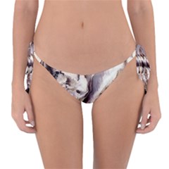 Abstract Wannabe Two Reversible Bikini Bottom by MRNStudios