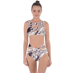 Abstract Wannabe Two Bandaged Up Bikini Set  by MRNStudios