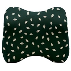 Leaves Pattern Velour Head Support Cushion by CoshaArt