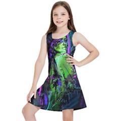 Effects Infestation Ii Kids  Lightweight Sleeveless Dress by MRNStudios