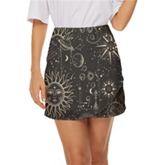 Mystic Patterns Mini Front Wrap Skirt