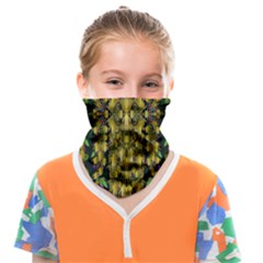 Fanciful Fantasy Flower Forest Face Covering Bandana (kids) by pepitasart