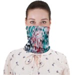 Colorful Spotted Reptilian Coral Face Covering Bandana (Adult)