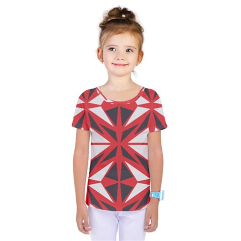 Abstract Pattern Geometric Backgrounds   Kids  One Piece Tee by Eskimos