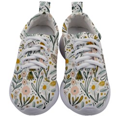 Floral Kids Athletic Shoes by Sparkle