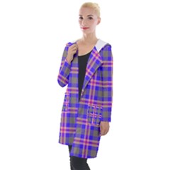 Tartan Purple Hooded Pocket Cardigan by tartantotartanspink