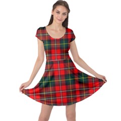 Boyd Modern Tartan 2 Cap Sleeve Dress by tartantotartansred