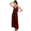 Brodie Clan Tartan V-Neck Chiffon Maxi Dress View1