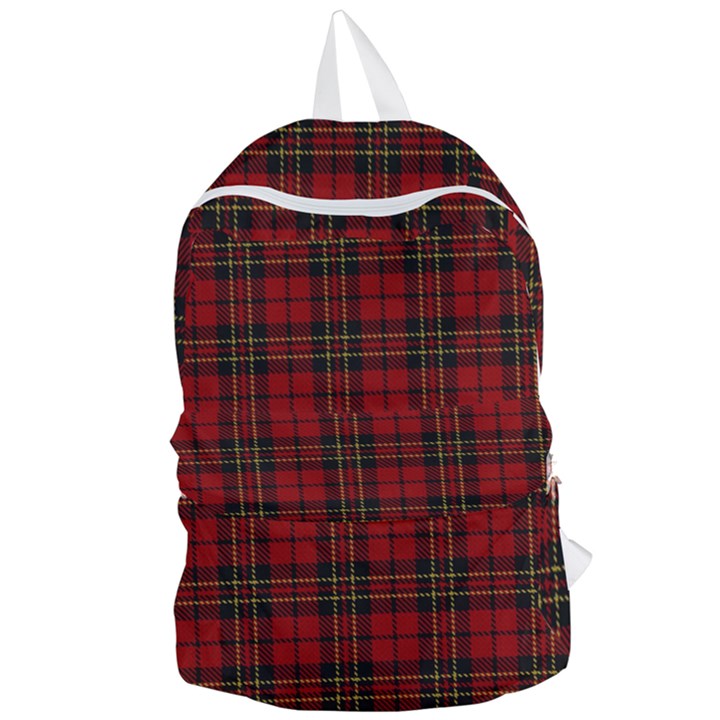 Brodie Clan Tartan Foldable Lightweight Backpack