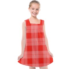 193 B Kids  Cross Back Dress by tartantotartansallreddesigns