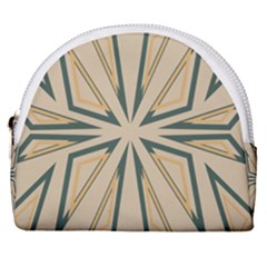 Abstract Pattern Geometric Backgrounds   Horseshoe Style Canvas Pouch by Eskimos