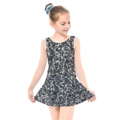 Spine Forms Kids  Skater Dress Swimsuit by DimitriosArt