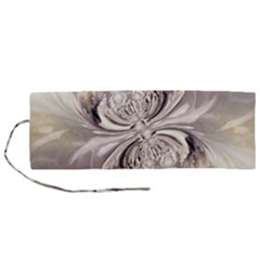 Fractal Feathers Roll Up Canvas Pencil Holder (m) by MRNStudios