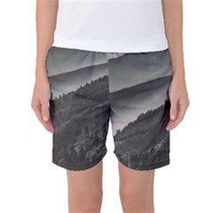 Olympus Mount National Park, Greece Women s Basketball Shorts by dflcprints