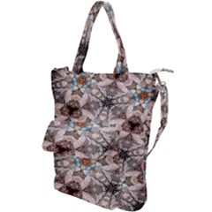 Digital Illusion Shoulder Tote Bag by Sparkle