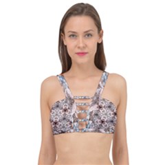 Digital Illusion Cage Up Bikini Top by Sparkle