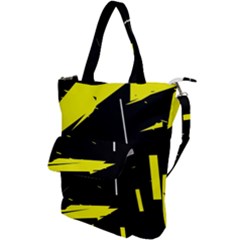 Abstract Pattern Shoulder Tote Bag by Sparkle