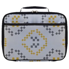 Abstract Pattern Geometric Backgrounds   Full Print Lunch Bag by Eskimos